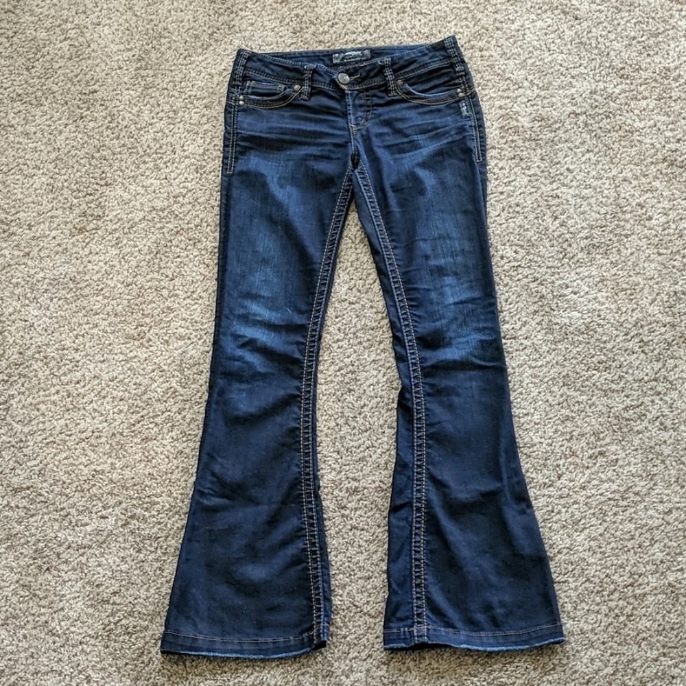 Silver jeans
